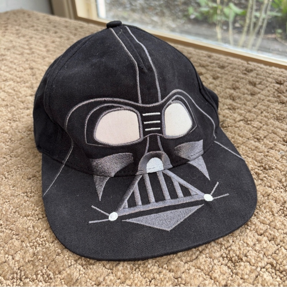 Darth Vader wars Disney parks youth kid Black Embroidered Baseball Cap